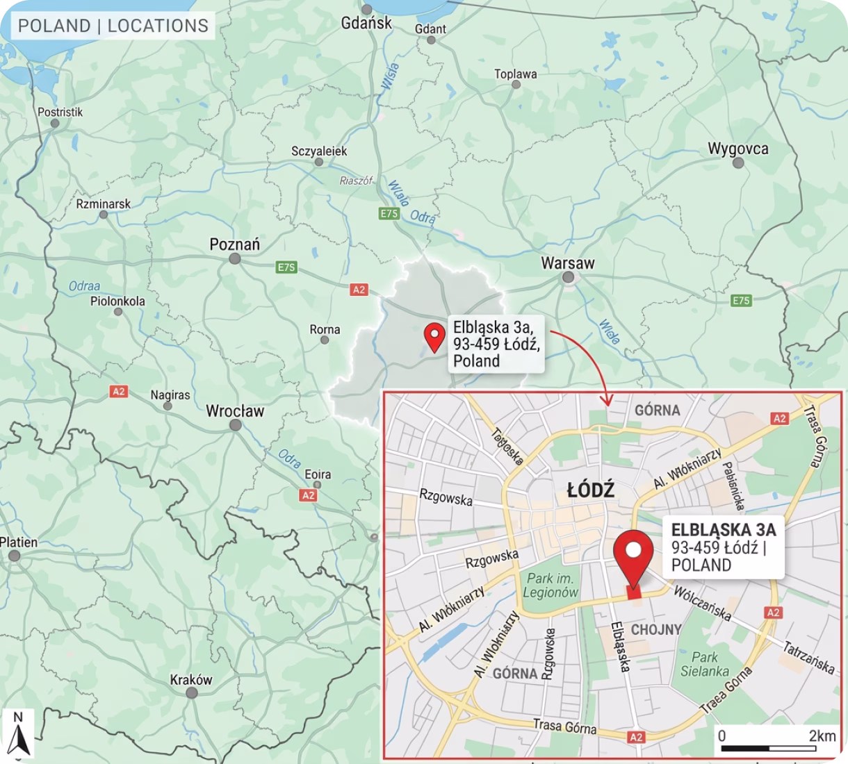 Location of Necro Lux office