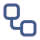 White card icon with folded corner on a black background.