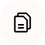 Black hexagon icon with a white lowercase 'i' at the center representing information.