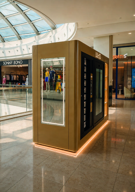 Boutique Pod con il sistema multi-disc fino a 480 referenze