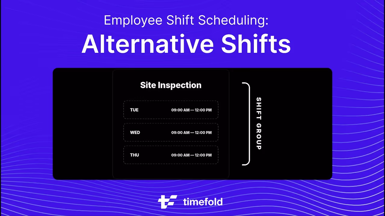 Alternative Shifts Explained: One Job, Multiple Time Windows