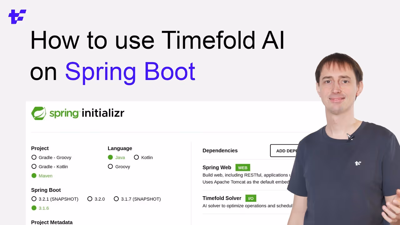 Build an AI-powered scheduling app with Spring Boot and Timefold