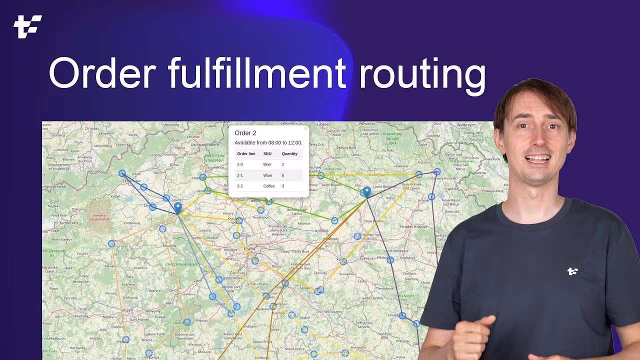 Order fulfillment routing