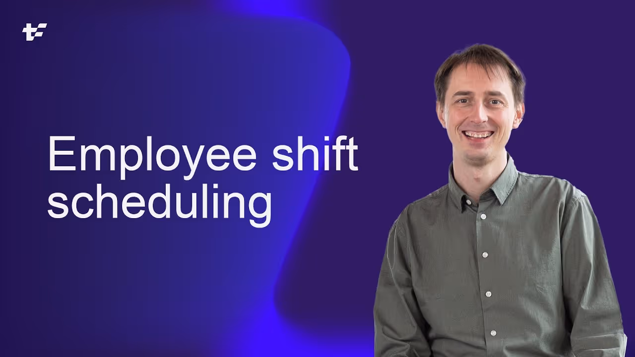 Optimize employee shift scheduling