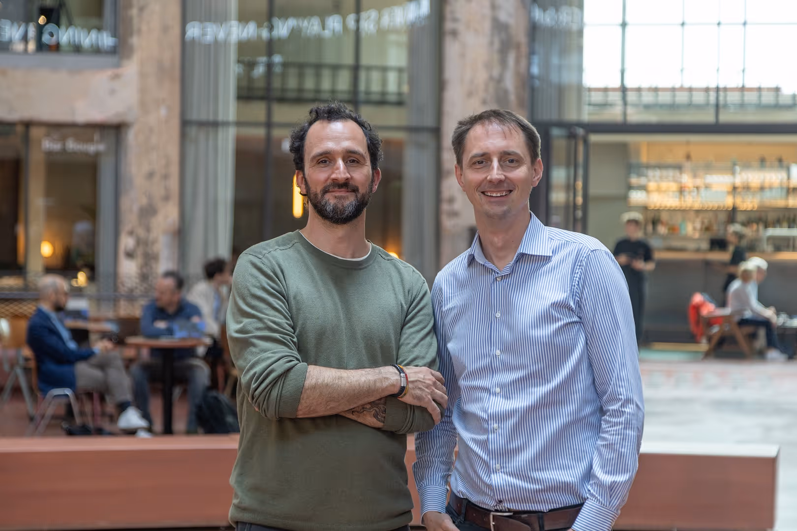 Timefold founder Maarten Vandenbroucke and Geoffrey De Smet