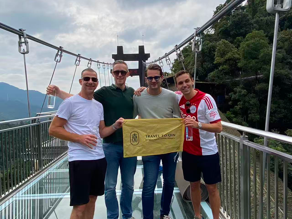 TravelToQin guests enjoying a China destination stop