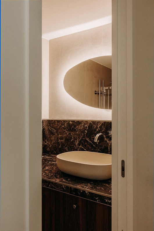 Vue salle d'eau
