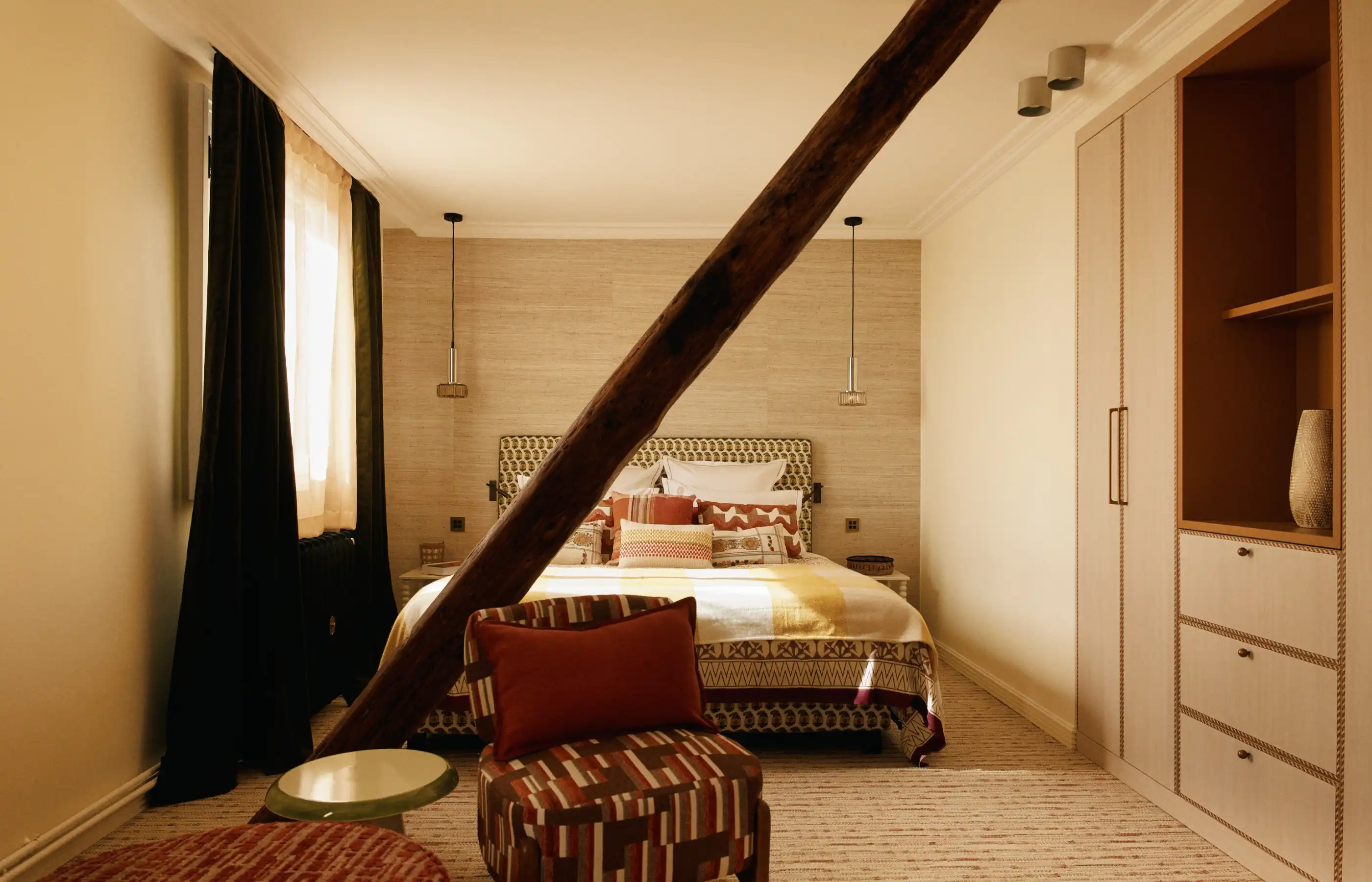 Chambre mansardée