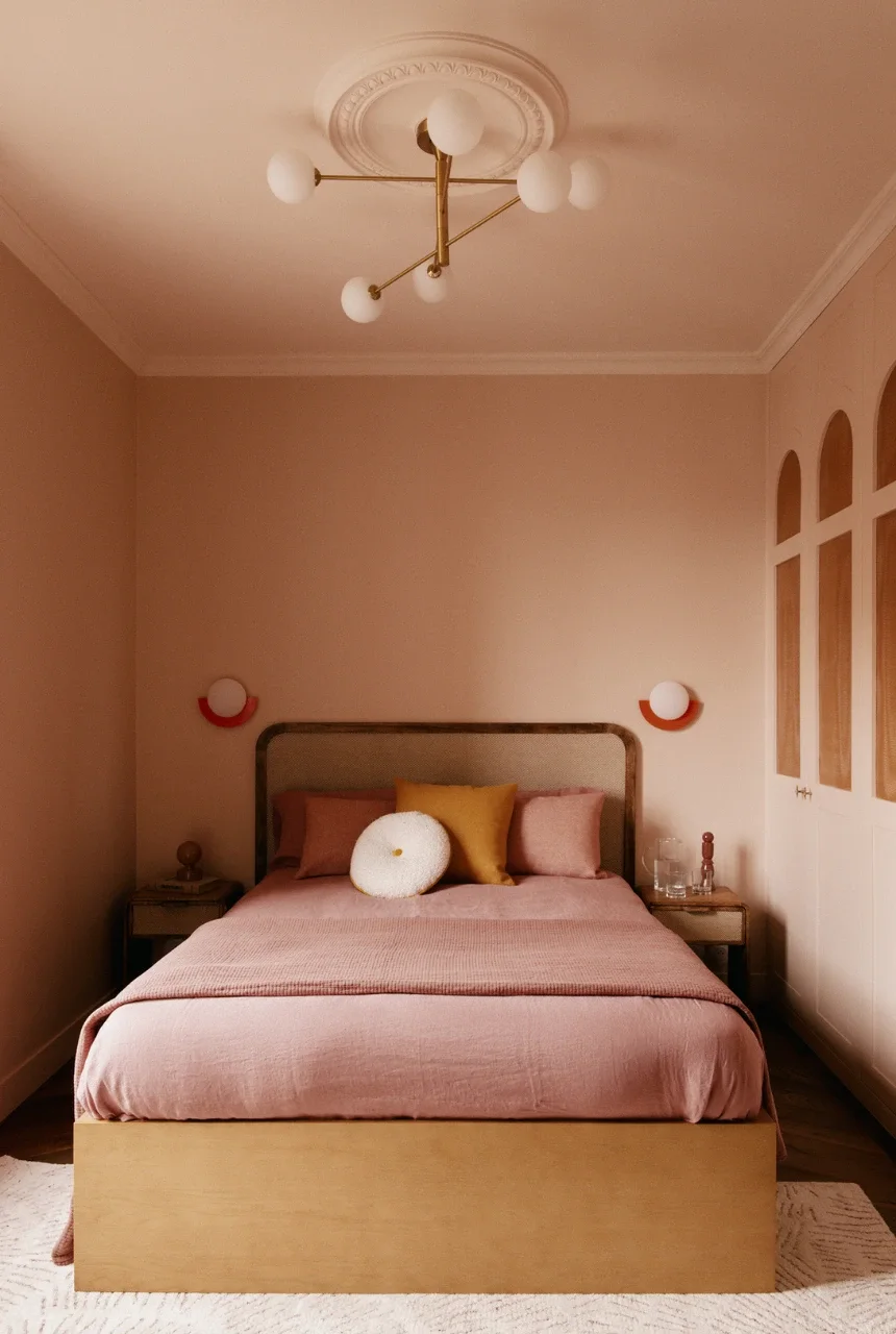 Chambre rose
