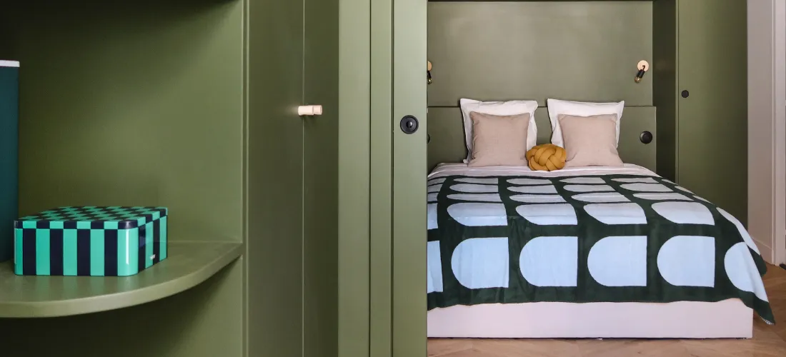 Chambre depuis l'entrée