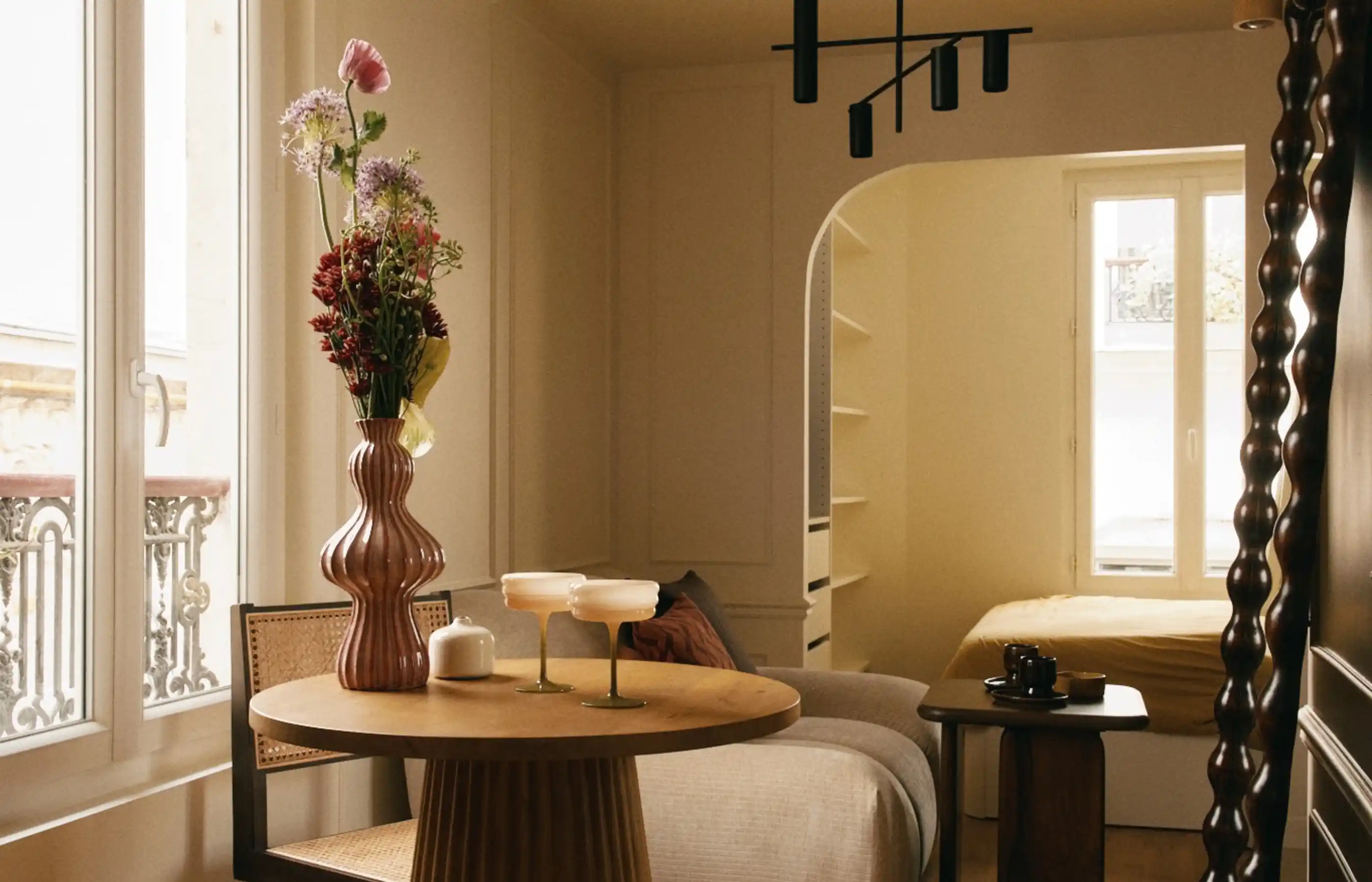 Studio parisien rénové