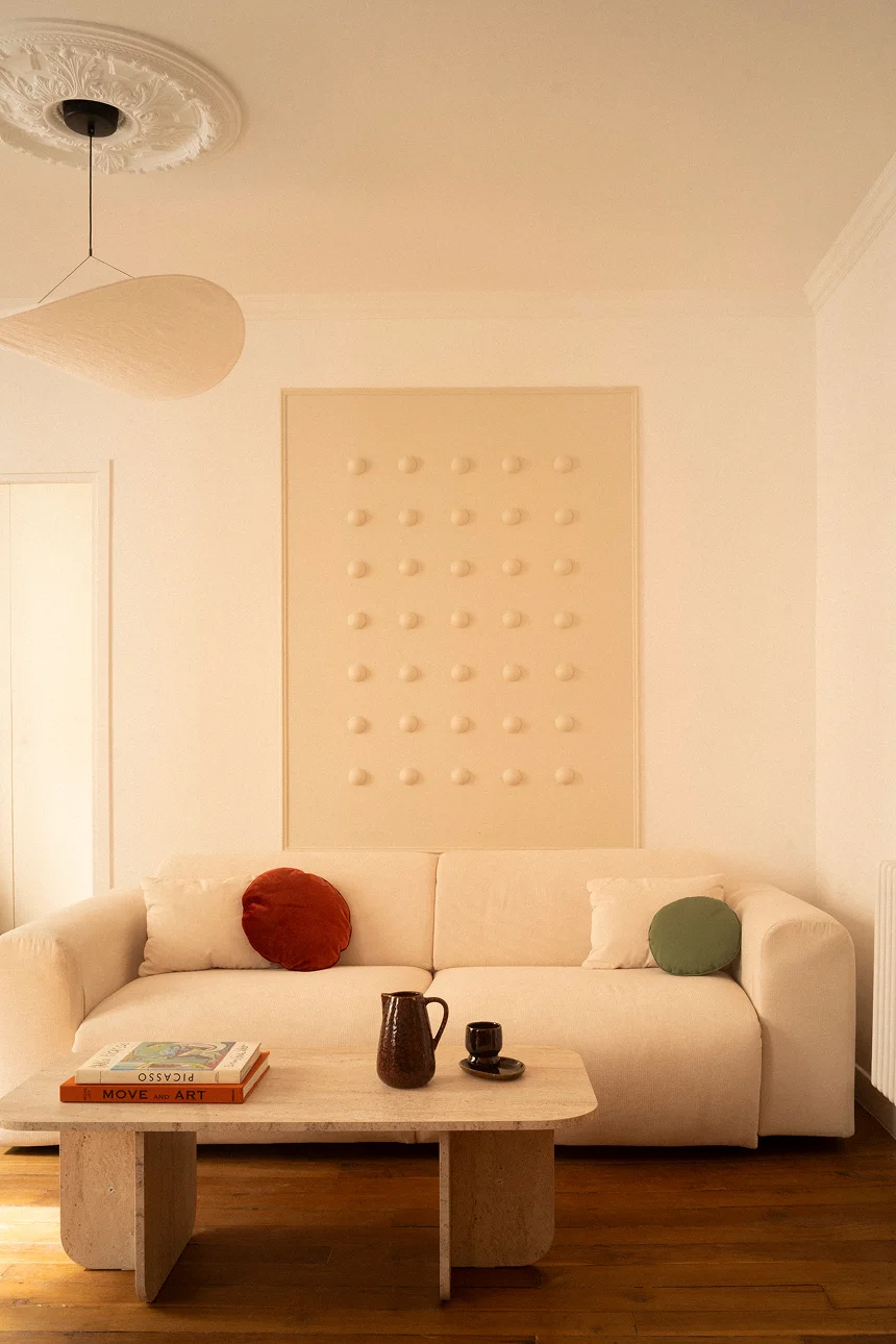 Salon d'appartement haussmannien