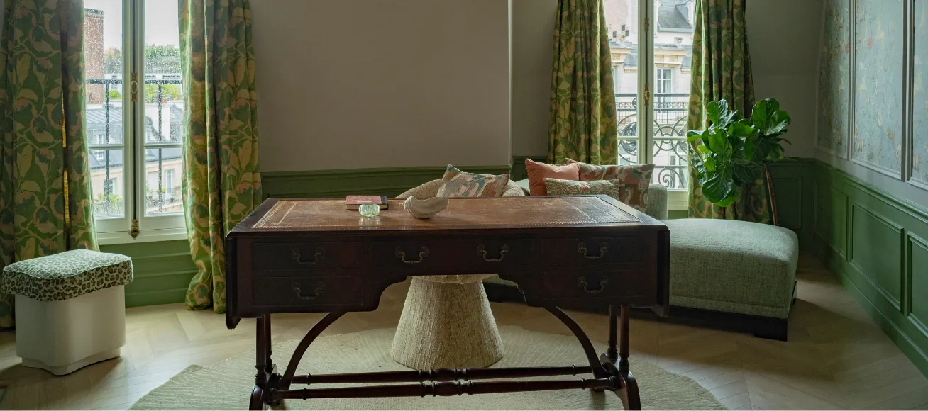 bureau d'appartement haussmannien