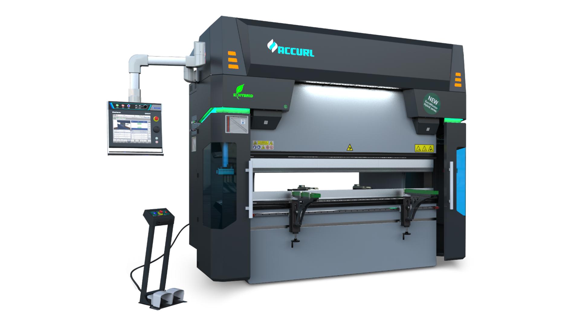 ACCURL Europe will also be presenting the EuroMaster press brake at Blechexpo. The system is already extensively equipped in the basic version and offers numerous other options in addition to this. It is characterized by high precision and user-friendly op
