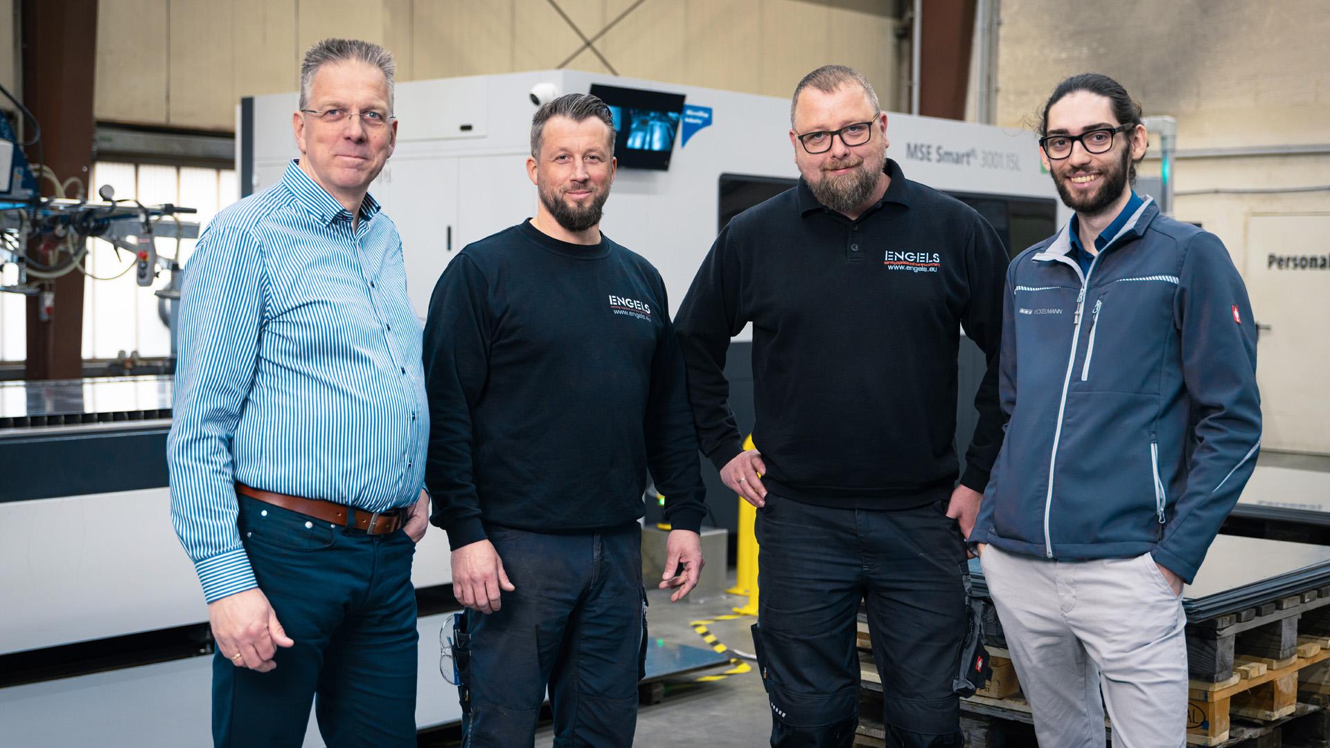 In view of the intense competition on the market, an efficient set-up is crucial for Engels – with cost-efficient production and consistently high quality. When investing in the new laser cutting system, the focus was also clearly on efficiency to strength