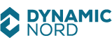 Dynamic Nord company logo in blue with a geometric icon.