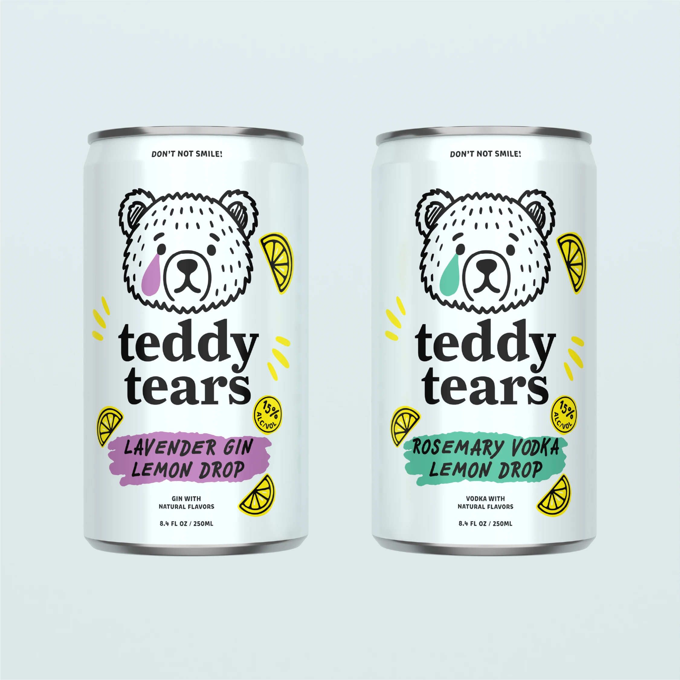 Teddy Tears Beverage Design by DigiMade Studios