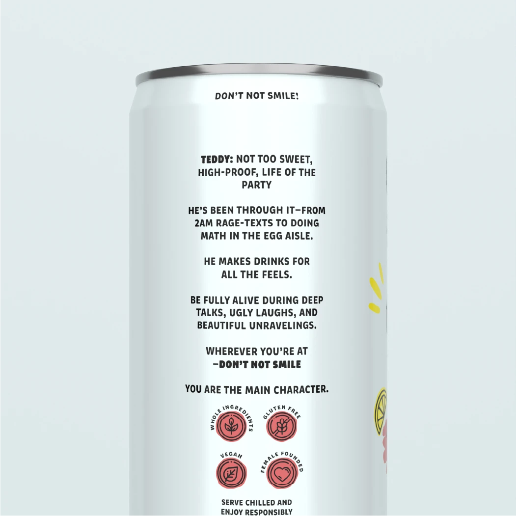 Teddy Tears Beverage Design by DigiMade Studios