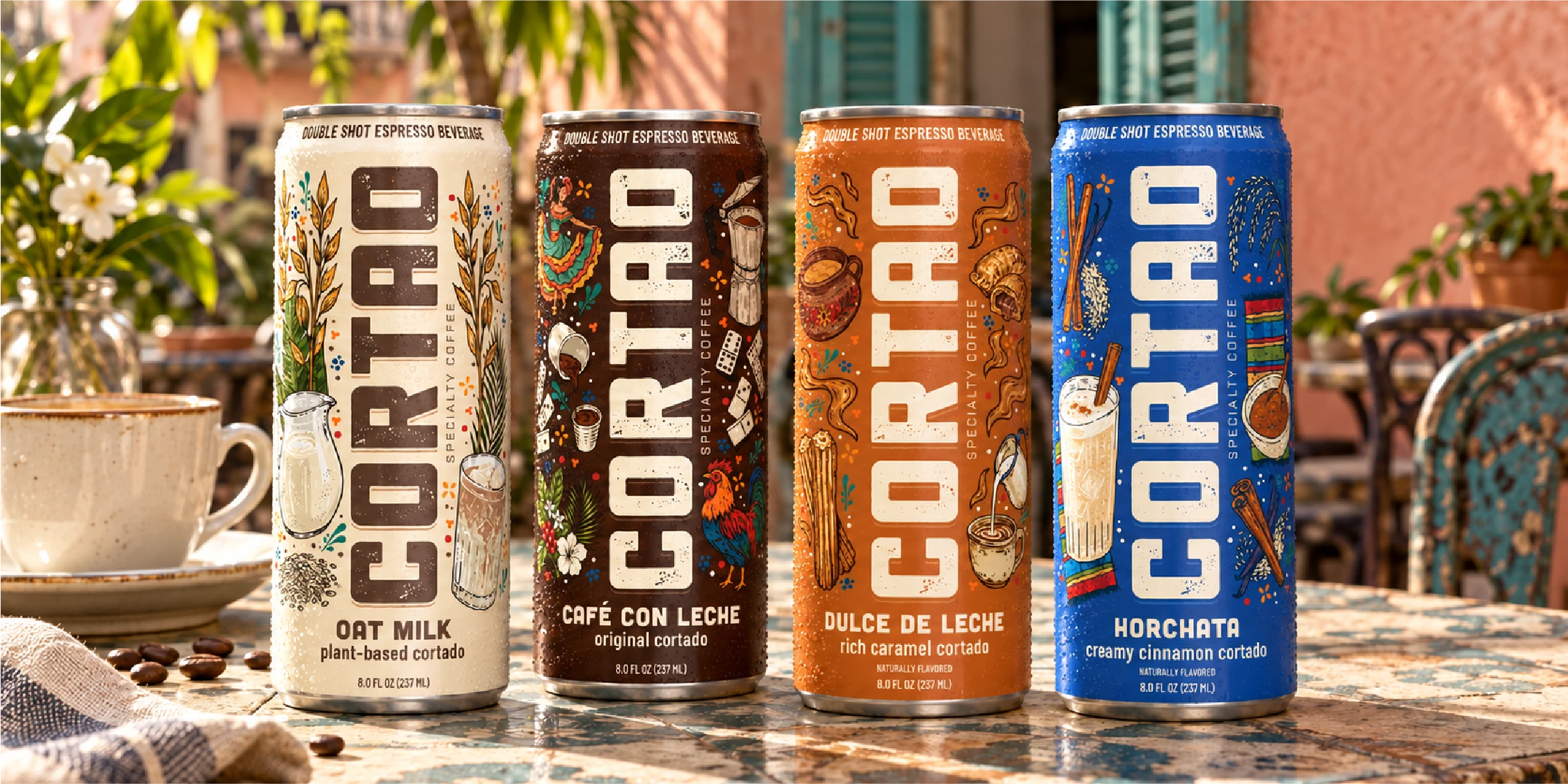 Cortao Beverage Branding Case Study by DigiMade Studios