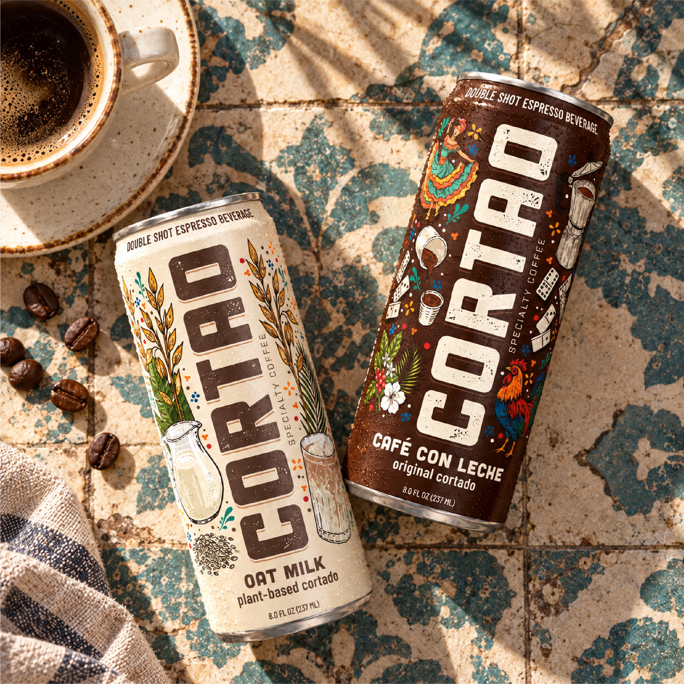 Cortao Beverage Branding Case Study by DigiMade Studios