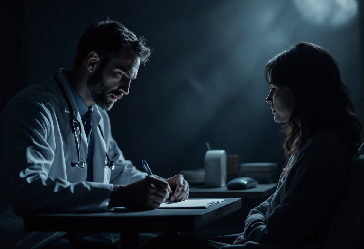 image of a doctor with a patient