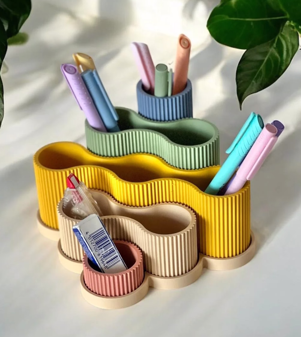 Examples of printed models using MJF technology