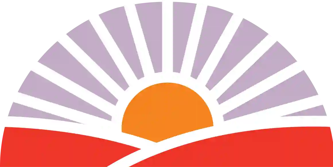 Sunbeam sunrise graphic