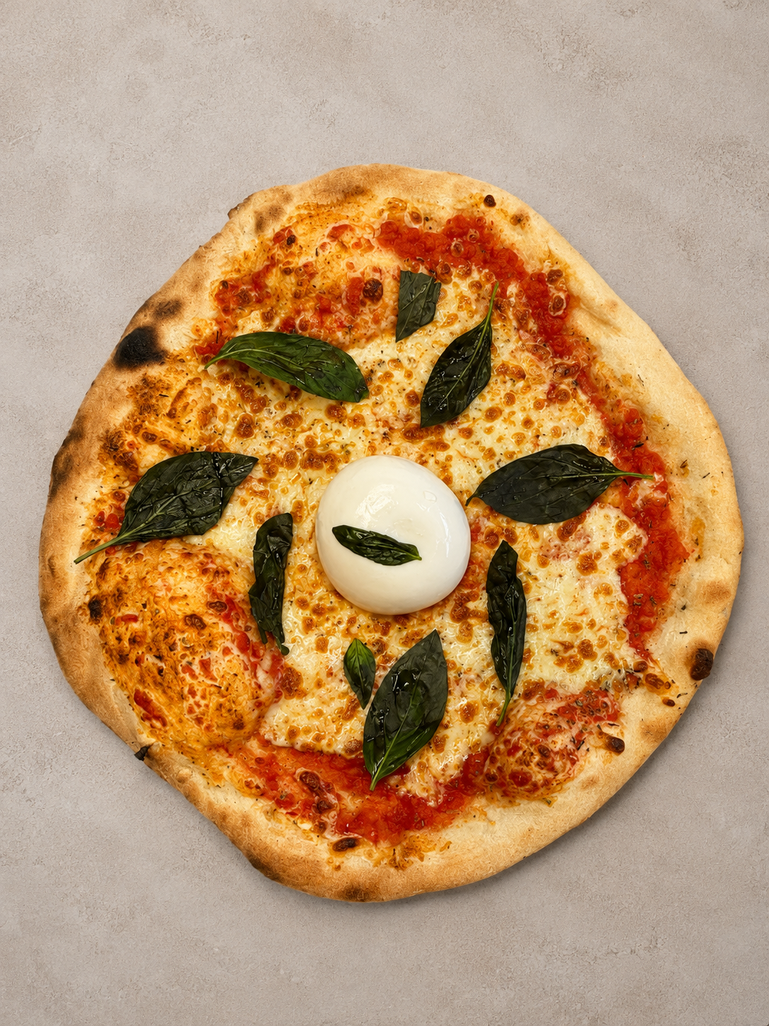 pizza, burger