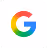 Google multicolored capital G logo with blue, red, yellow, and green segments.