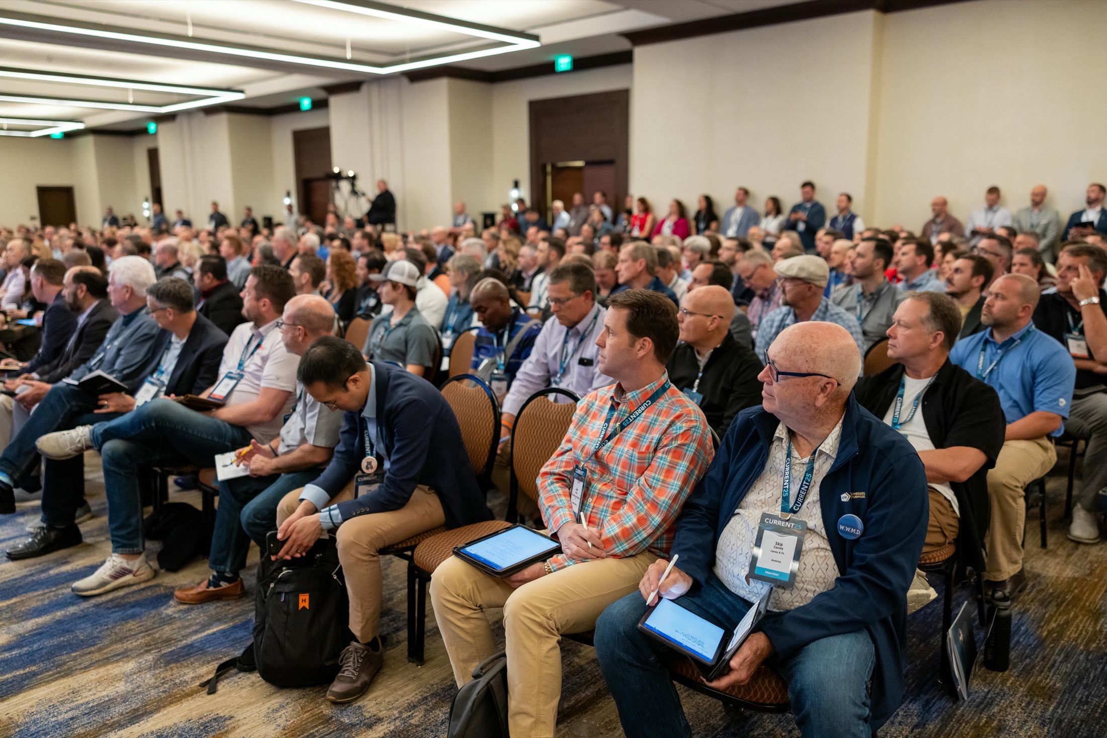 CEOs and owners taking notes · C12 CURRENT