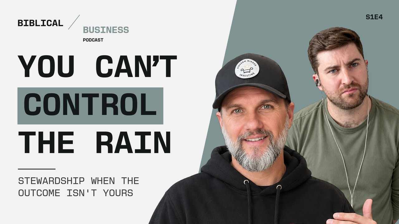 You can't control the rain