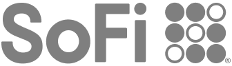 Sofi logo with a stylized letter S in a circle and the word Sofi to the right.