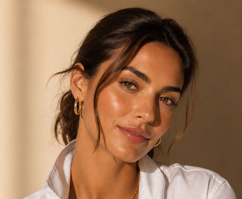 An image of a women smiling.