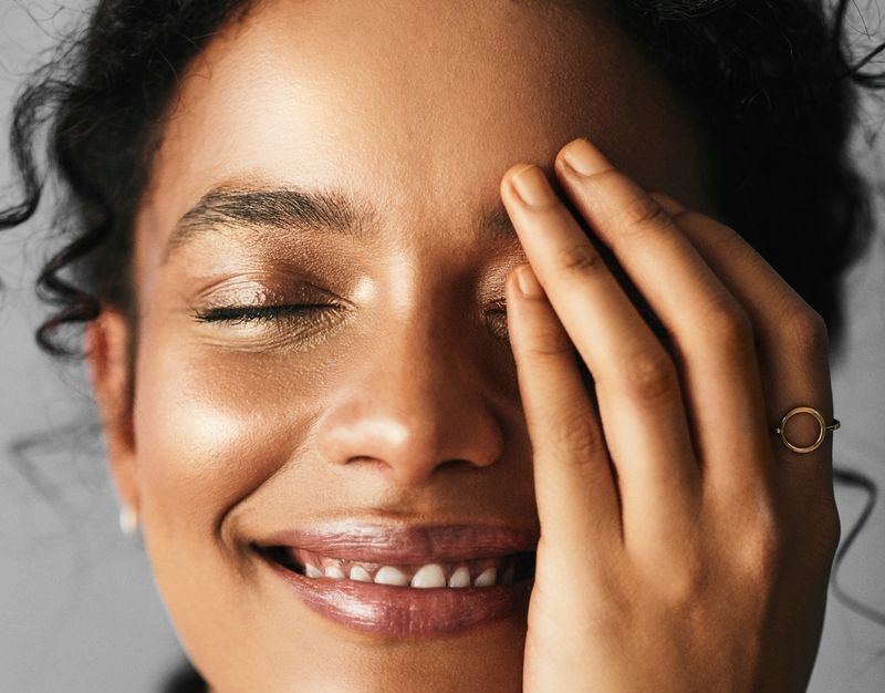 Image of a women smiling.