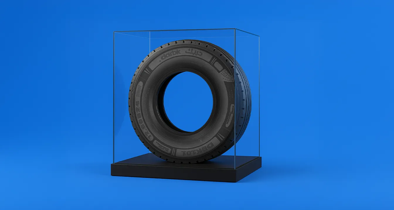 Darbk is the first Saudi tire to meet quality standards, a national initiative that enhances consumer confidence and supports the growth of the tire and truck tire industry in the local market.