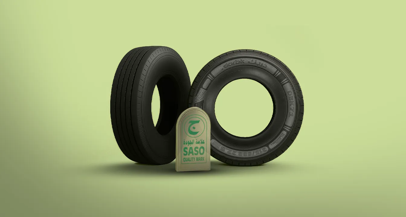 What's the difference between Saudi Quality Mark certified tires and other tires? Discover their benefits in performance, safety, and road confidence.