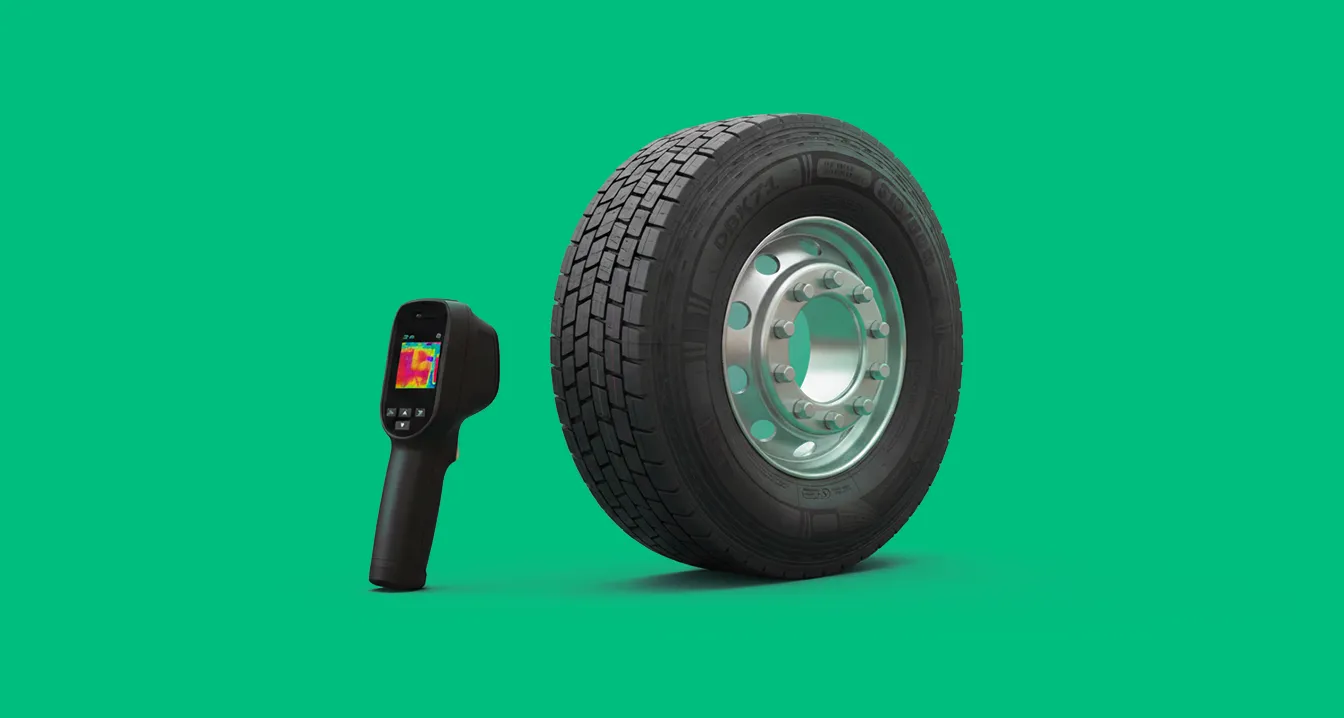 Discover the role of thermal cameras in detecting tire issues early, such as overheating or internal damage, to enhance safety and driving efficiency.