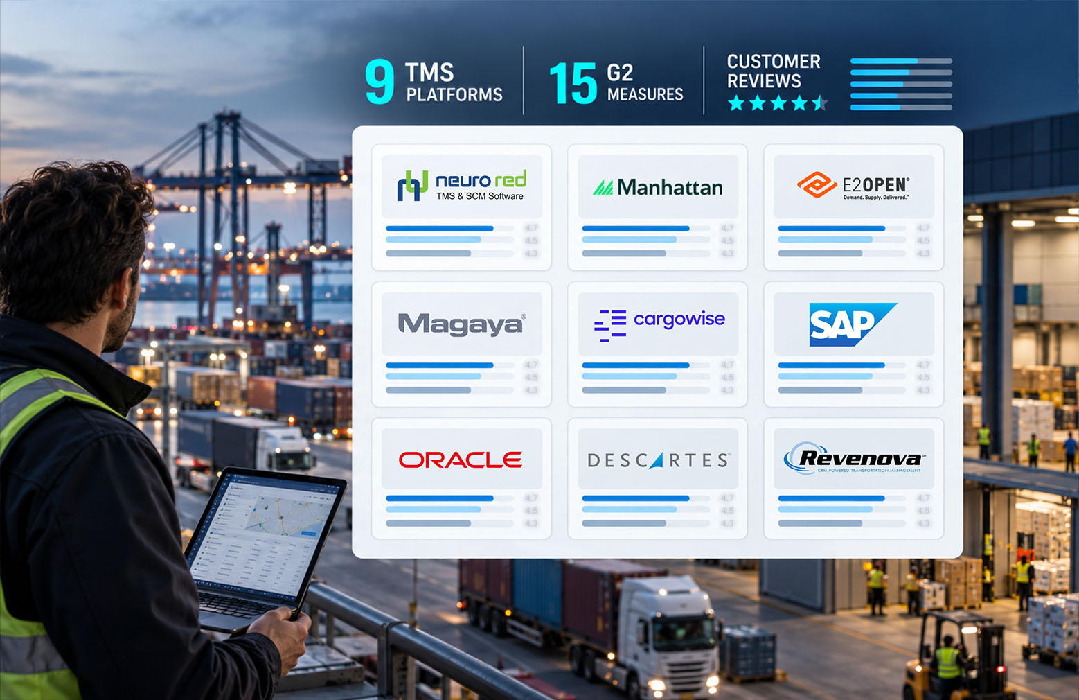 9 Best TMS Software Compared: What G2 Customer Reviews Reveal