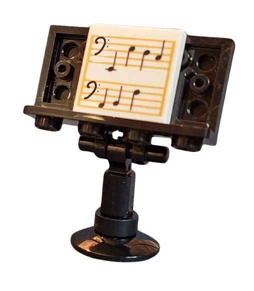 Music Stand with Music