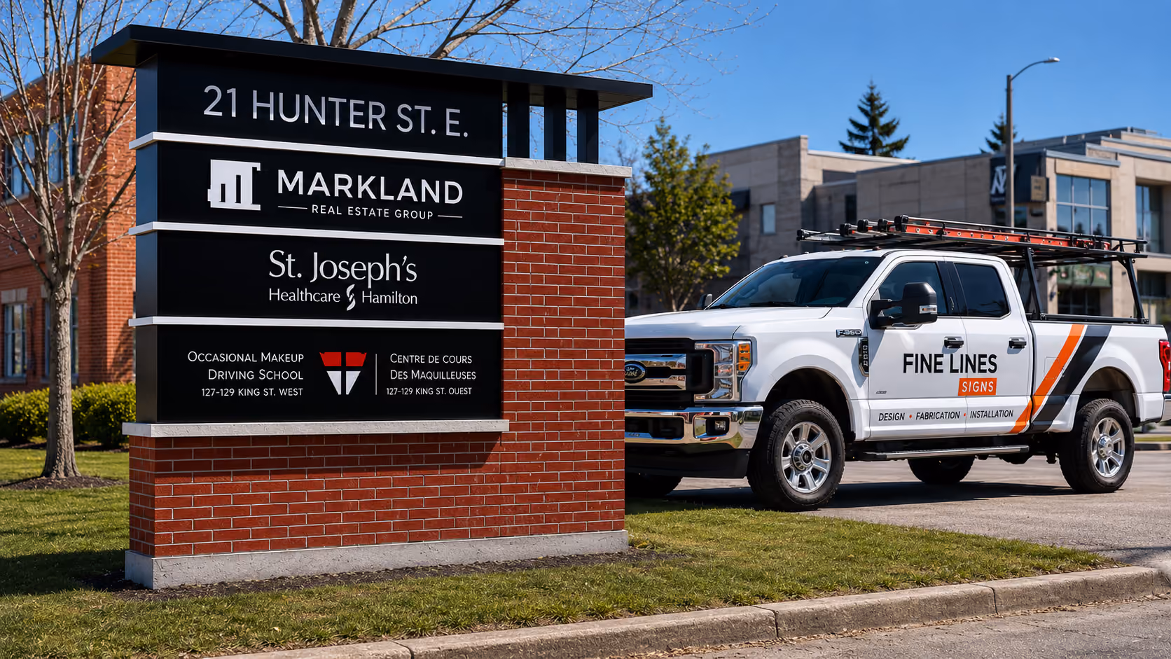 Niagara College Exterior Signage