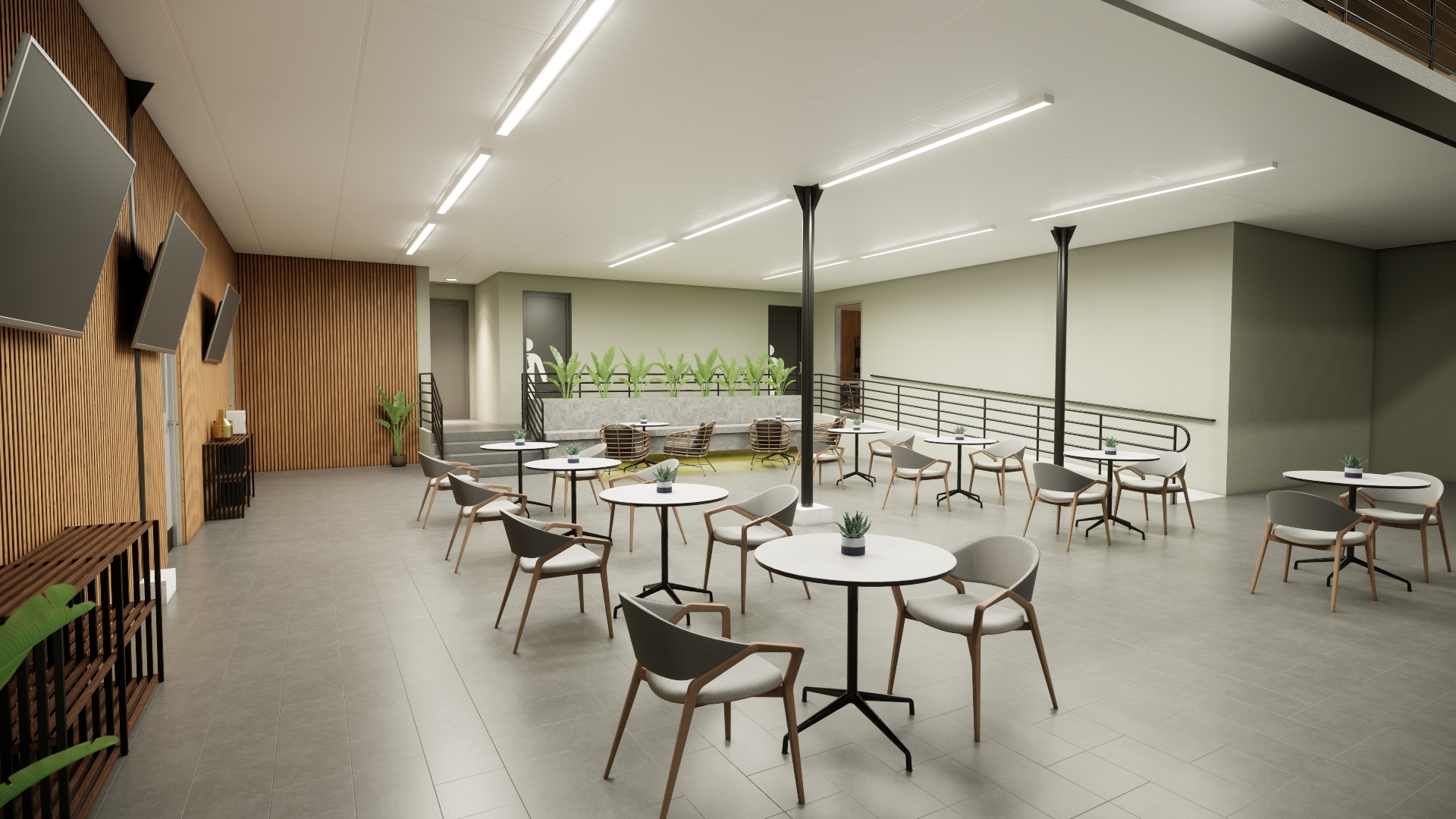 Lounge area