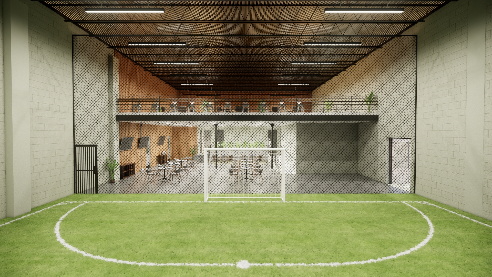 Field and lounge
