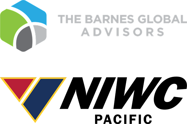 The Barnes Global Advisors and NIWC Pacific Logo