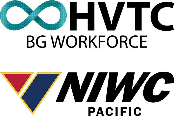 HVTC BG Workforce and NIWC Pacific Logo