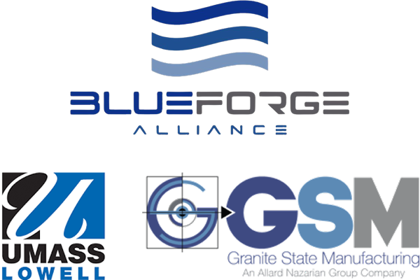Blueforge Alliance - UMASS Lowell - GSM logo 