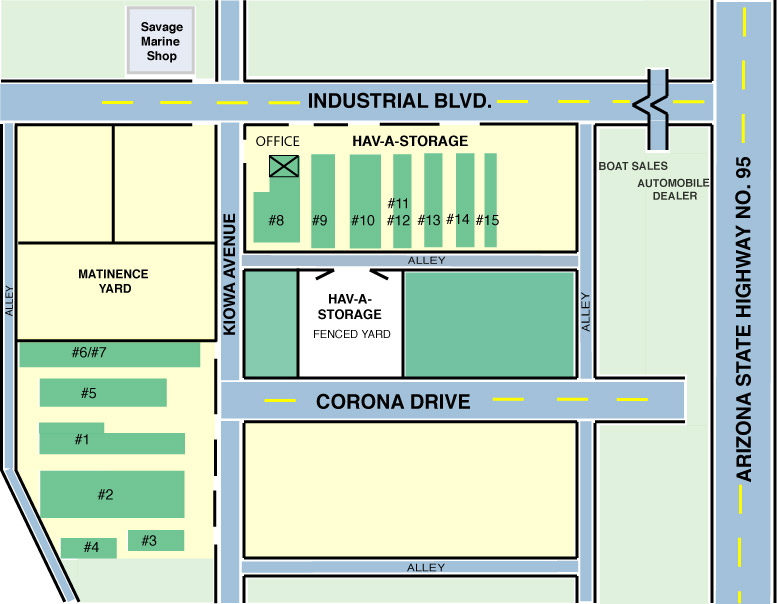 Hav-A-Storage property map