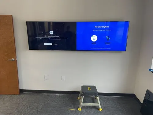 A-Breasy television mounting project