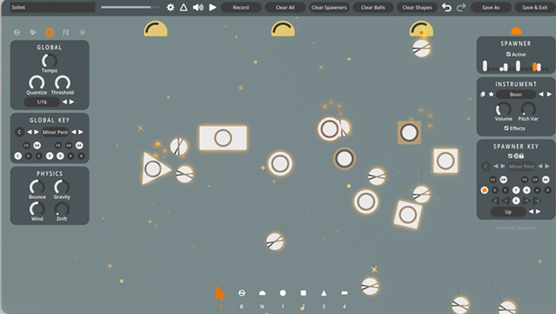 Soltet physics playground