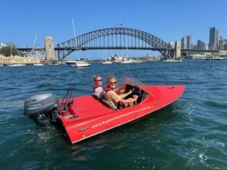 Corporate team activity on Sydney Harbour