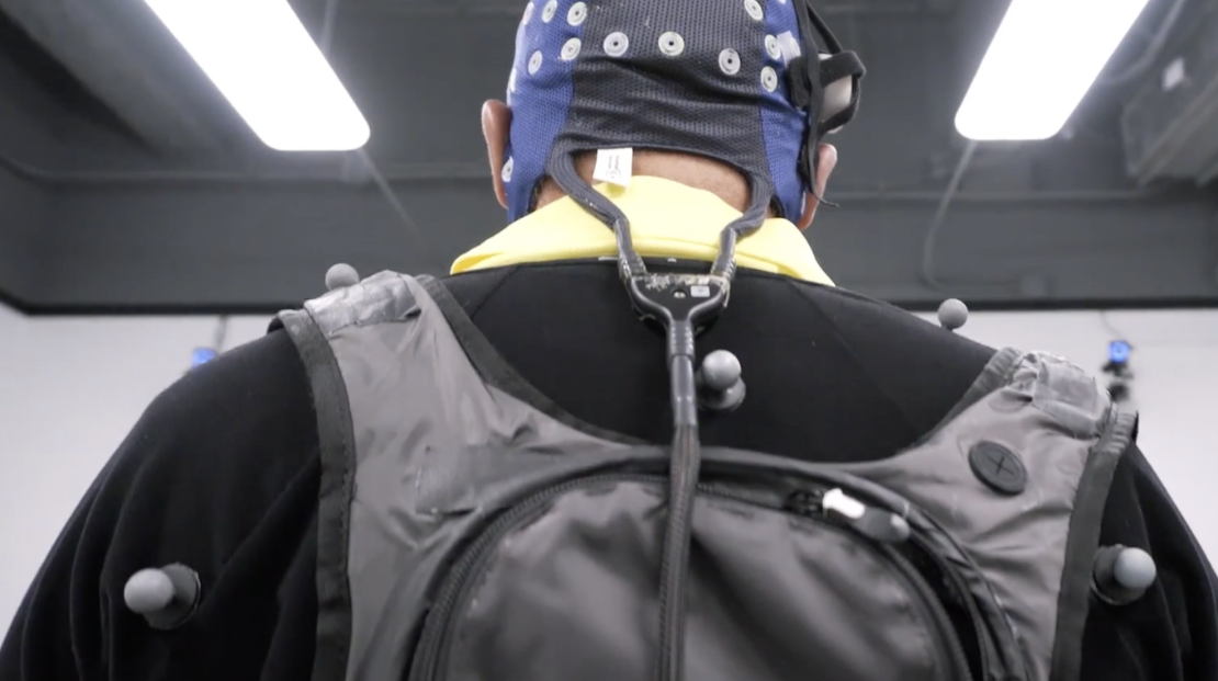 Video thumbnail of VR memory research in action